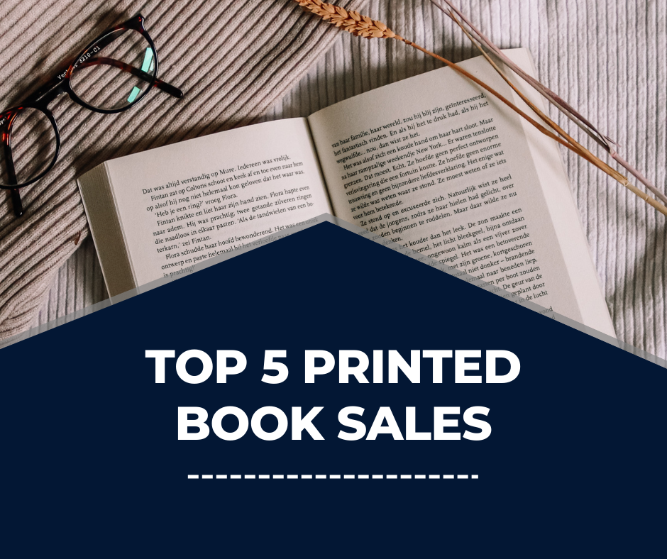Blueprint Press Internationale Top 5 Printed Book Sales