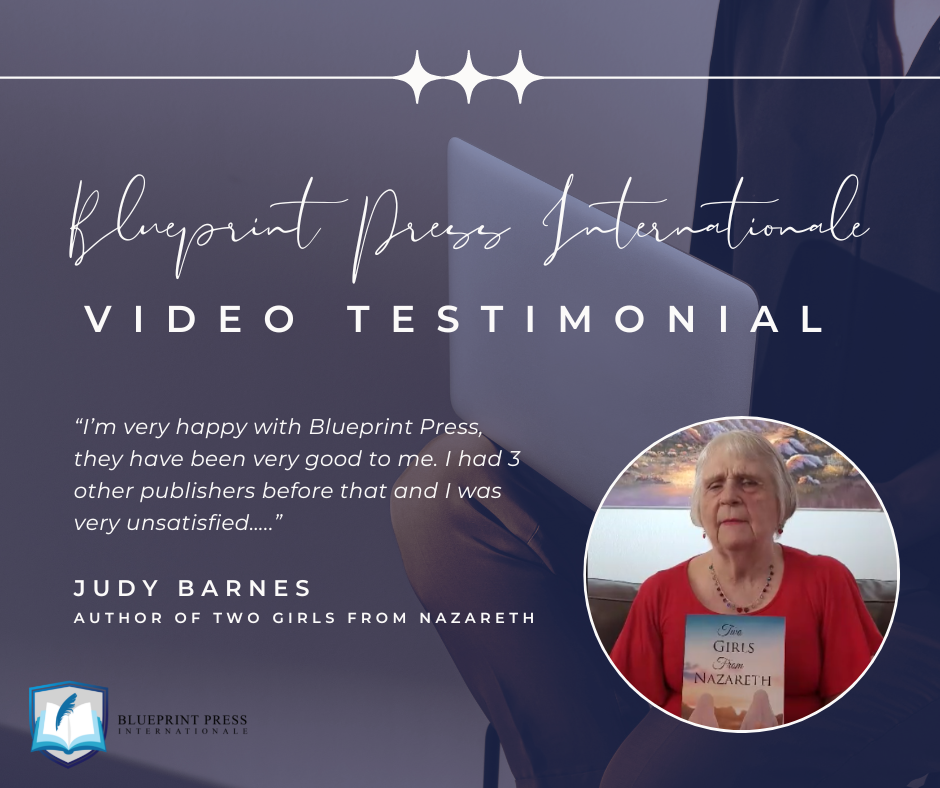 Blueprint Press Internationale: Video Testimonial of Judy Barnes