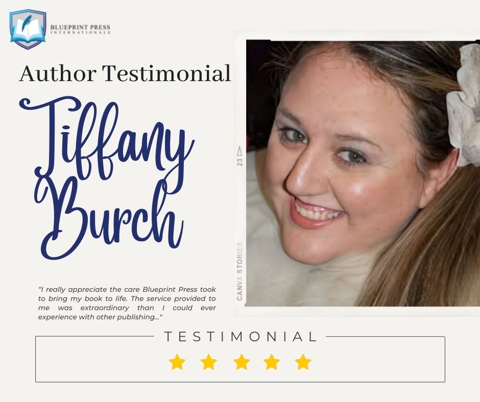Tiffany Burch Expresses her Appreciation for Blueprint Press Internationale